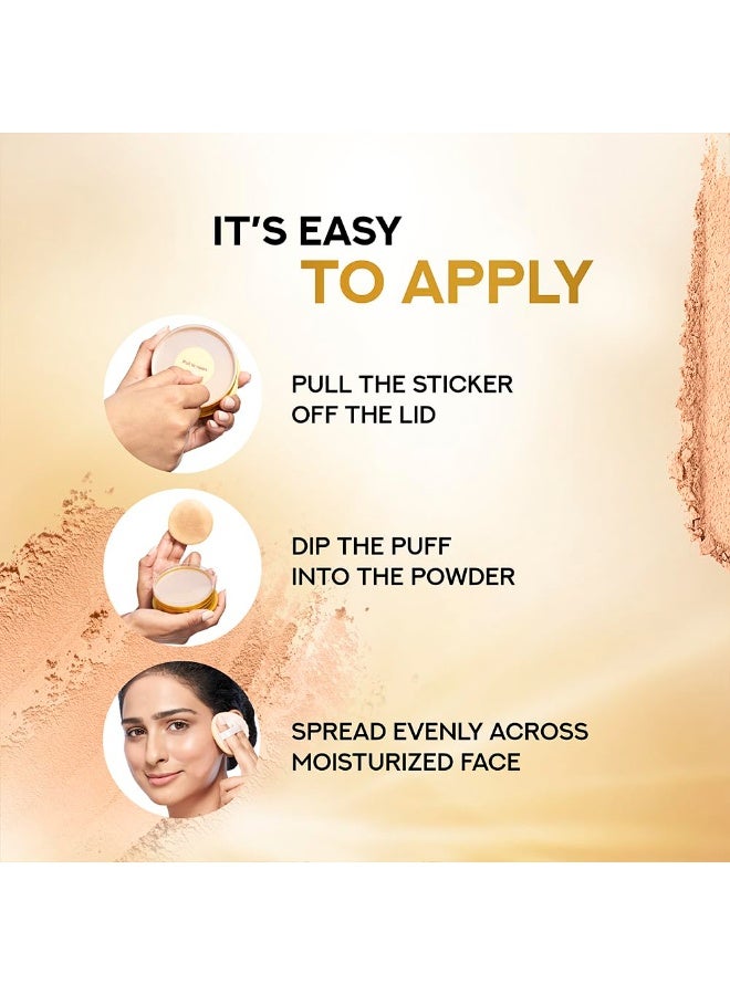 بوندز بودرة الوجه الواقية من الشمس من بوندز، عامل حماية من الشمس 50 (UVA و UVB) مع PA+++، 20 جرام، لحماية من أشعة الشمس، غير دهنية وغير لزجة، لا تترك أثرًا أبيض، مناسبة لجميع أنواع البشرة، مقاومة للماء. - Image 3